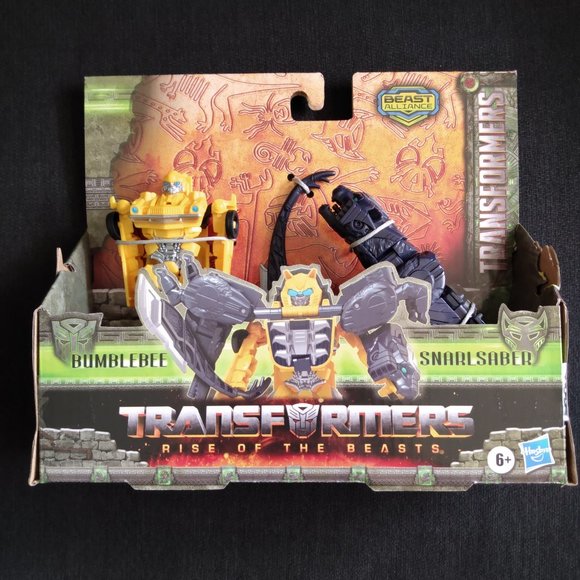 Transformers Rise of the Beasts Action Figure Bumblebee & Snarlsaber - Picture 1 of 3